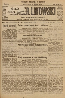 Kurjer Lwowski : organ demokratycznej inteligencji. 1926, nr 183