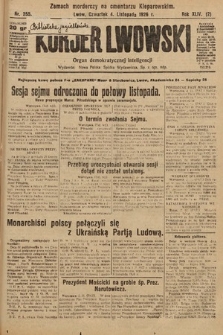 Kurjer Lwowski : organ demokratycznej inteligencji. 1926, nr 255