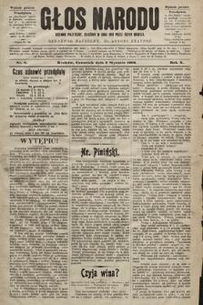 Głos Narodu : dziennik polityczny, założony w roku 1893 przez Józefa Rogosza (wydanie poranne). 1902, nr 6