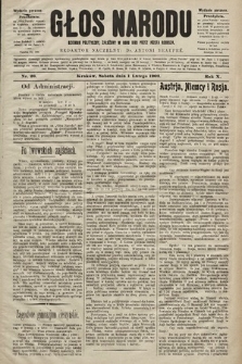 Głos Narodu : dziennik polityczny, założony w roku 1893 przez Józefa Rogosza (wydanie poranne). 1902, nr 26
