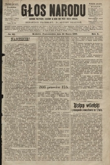 Głos Narodu : dziennik polityczny, założony w roku 1893 przez Józefa Rogosza (wydanie poranne). 1902, nr 69