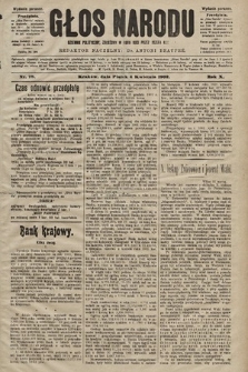 Głos Narodu : dziennik polityczny, założony w roku 1893 przez Józefa Rogosza (wydanie poranne). 1902, nr 78
