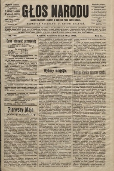 Głos Narodu : dziennik polityczny, założony w roku 1893 przez Józefa Rogosza (wydanie poranne). 1902, nr 100