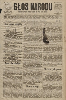 Głos Narodu : dziennik polityczny, założony w roku 1893 przez Józefa Rogosza (wydanie poranne). 1902, nr 103