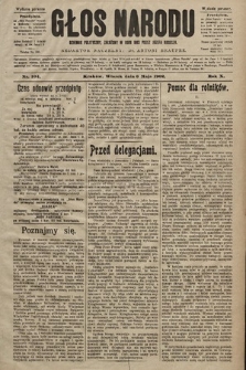 Głos Narodu : dziennik polityczny, założony w roku 1893 przez Józefa Rogosza (wydanie poranne). 1902, nr 104