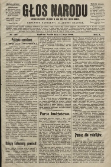 Głos Narodu : dziennik polityczny, założony w roku 1893 przez Józefa Rogosza (wydanie poranne). 1902, nr 109