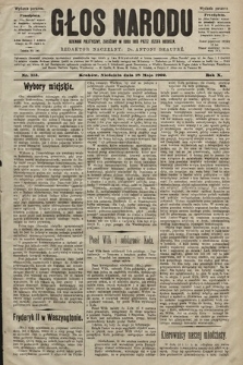 Głos Narodu : dziennik polityczny, założony w roku 1893 przez Józefa Rogosza (wydanie poranne). 1902, nr 113