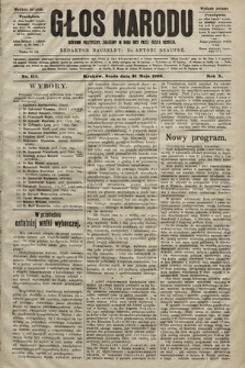 Głos Narodu : dziennik polityczny, założony w roku 1893 przez Józefa Rogosza (wydanie poranne). 1902, nr 114