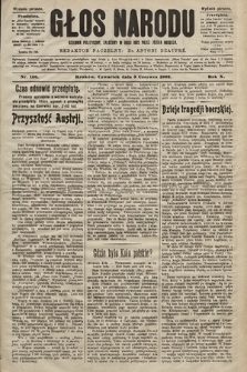 Głos Narodu : dziennik polityczny, założony w roku 1893 przez Józefa Rogosza (wydanie poranne). 1902, nr 126