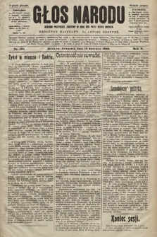Głos Narodu : dziennik polityczny, założony w roku 1893 przez Józefa Rogosza (wydanie poranne). 1902, nr 138