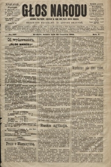 Głos Narodu : dziennik polityczny, założony w roku 1893 przez Józefa Rogosza (wydanie poranne). 1902, nr 146