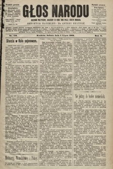 Głos Narodu : dziennik polityczny, założony w roku 1893 przez Józefa Rogosza (wydanie poranne). 1902, nr 152