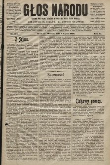 Głos Narodu : dziennik polityczny, założony w roku 1893 przez Józefa Rogosza (wydanie poranne). 1902, nr 154