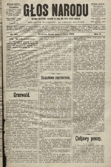 Głos Narodu : dziennik polityczny, założony w roku 1893 przez Józefa Rogosza (wydanie poranne). 1902, nr 155