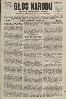 Głos Narodu : dziennik polityczny, założony w roku 1893 przez Józefa Rogosza (wydanie poranne). 1902, nr 178