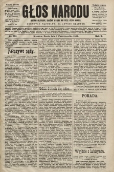 Głos Narodu : dziennik polityczny, założony w roku 1893 przez Józefa Rogosza (wydanie poranne). 1902, nr 226