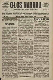 Głos Narodu : dziennik polityczny, założony w roku 1893 przez Józefa Rogosza (wydanie poranne). 1902, nr 259
