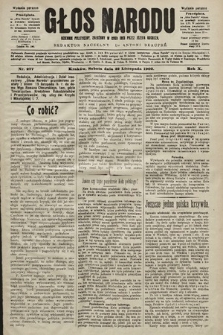 Głos Narodu : dziennik polityczny, założony w roku 1893 przez Józefa Rogosza (wydanie poranne). 1902, nr 277