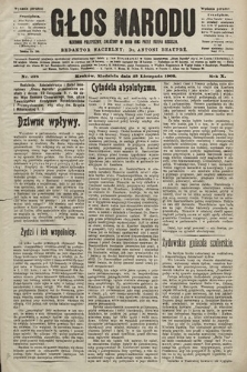 Głos Narodu : dziennik polityczny, założony w roku 1893 przez Józefa Rogosza (wydanie poranne). 1902, nr 278