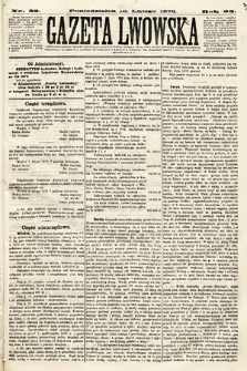 Gazeta Lwowska. 1873, nr 33