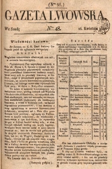 Gazeta Lwowska. 1820, nr 48