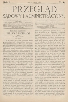 Przegląd Sądowy i Administracyjny. 1876, nr 6
