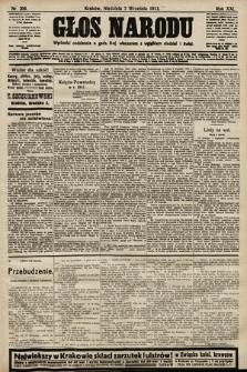 Głos Narodu. 1913, nr 206