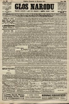 Głos Narodu. 1913, nr 208