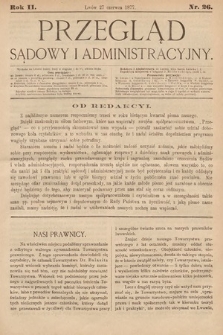 Przegląd Sądowy i Administracyjny. 1877, nr 26