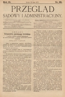 Przegląd Sądowy i Administracyjny. 1877, nr 29