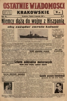 Ostatnie Wiadomości Krakowskie. 1937, nr 8