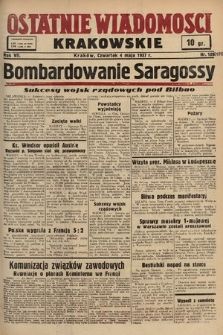 Ostatnie Wiadomości Krakowskie. 1937, nr 124