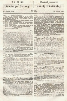 Amtsblatt zur Lemberger Zeitung = Dziennik Urzędowy do Gazety Lwowskiej. 1850, nr 44