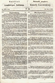 Amtsblatt zur Lemberger Zeitung = Dziennik Urzędowy do Gazety Lwowskiej. 1850, nr 69