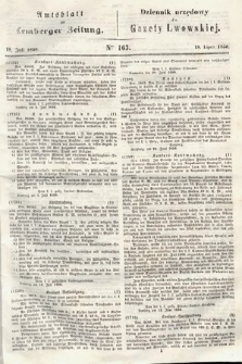 Amtsblatt zur Lemberger Zeitung = Dziennik Urzędowy do Gazety Lwowskiej. 1850, nr 163
