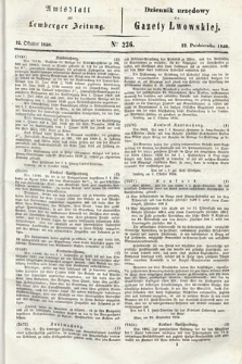 Amtsblatt zur Lemberger Zeitung = Dziennik Urzędowy do Gazety Lwowskiej. 1850, nr 236