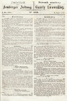 Amtsblatt zur Lemberger Zeitung = Dziennik Urzędowy do Gazety Lwowskiej. 1861, nr 103