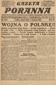 Gazeta Poranna. 1914, nr 2015