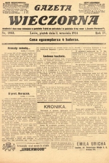 Gazeta Wieczorna. 1914, nr 2063