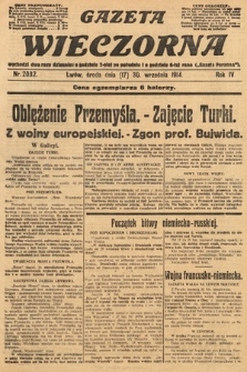 Gazeta Wieczorna. 1914, nr 2082