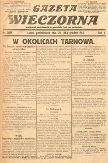 Gazeta Wieczorna. 1914, nr 2169