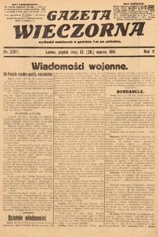 Gazeta Wieczorna. 1915, nr 2257