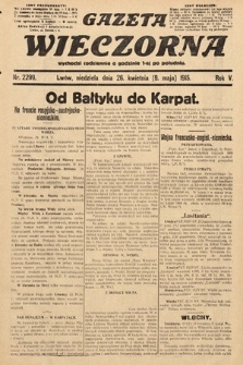 Gazeta Wieczorna. 1915, nr 2299