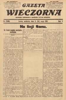 Gazeta Wieczorna. 1915, nr 2306