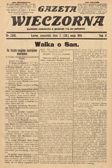 Gazeta Wieczorna. 1915, nr 2310