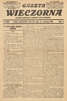 Gazeta Wieczorna. 1915, nr 2326