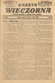 Gazeta Wieczorna. 1915, nr 2350