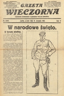 Gazeta Wieczorna. 1915, nr 2387