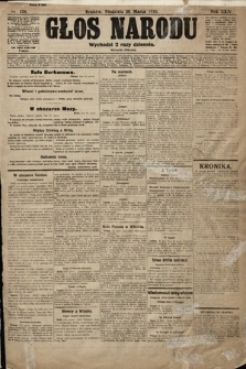 Głos Narodu (wydanie poranne). 1916, nr 154