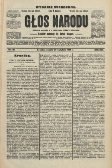 Głos Narodu : dziennik polityczny, założony w r. 1893 przez Józefa Rogosza (wydanie wieczorne). 1908, nr 191